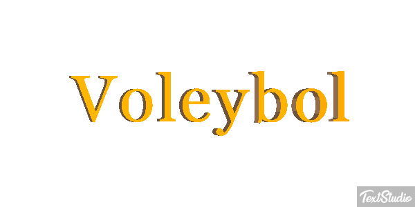 Voleybol Metin efekti