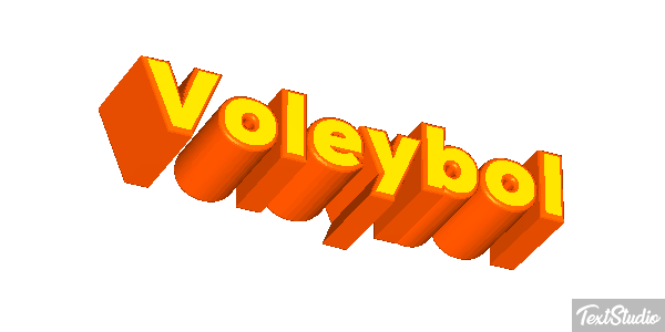 Voleybol Metin efekti