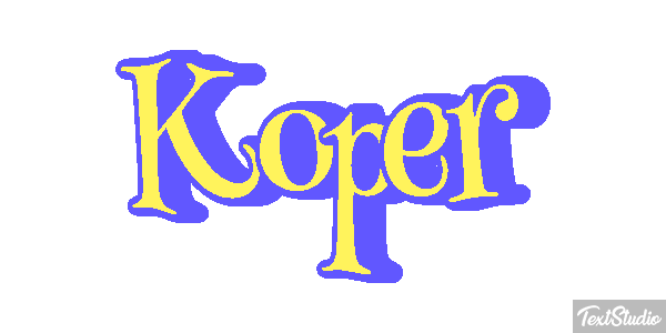 Koper Efekt tekstowy