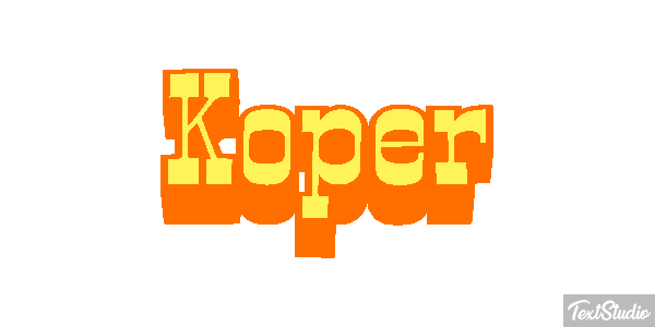 Koper Efekt tekstowy