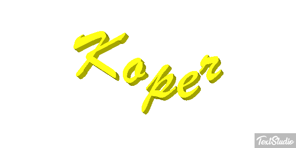 Koper Efekt tekstowy
