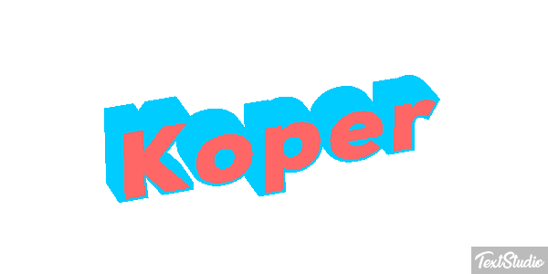 Koper Efekt tekstowy