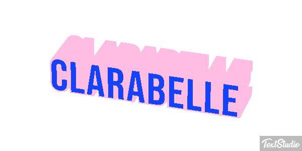 Clarabelle Efecto de texto