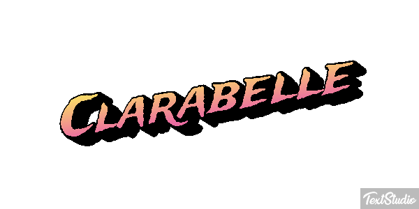 Clarabelle Efecto de texto