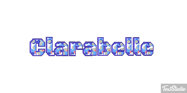 Clarabelle Efecto de texto