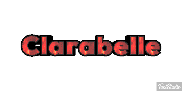 Clarabelle Efecto de texto