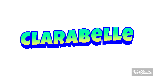 Clarabelle Efecto de texto