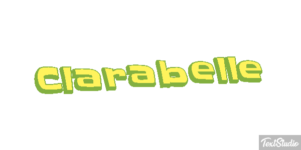 Clarabelle Efecto de texto