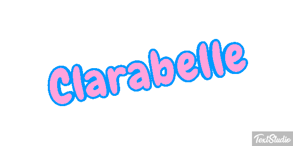 Clarabelle Efecto de texto