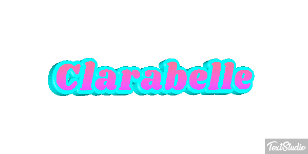 Clarabelle Efecto de texto