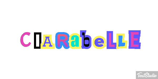 Clarabelle Efecto de texto