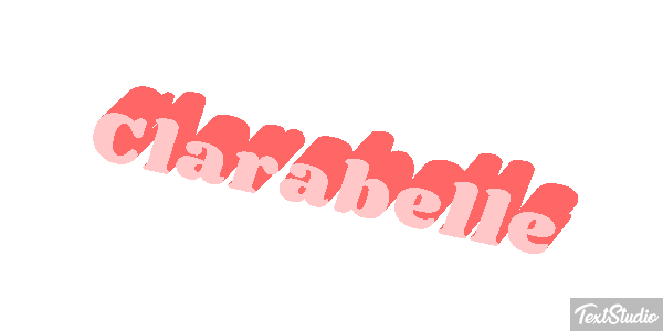 Clarabelle Efecto de texto