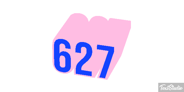 627 Текстовый эффект