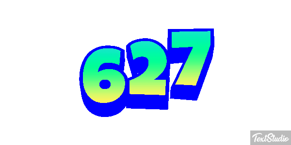 627 Текстовый эффект