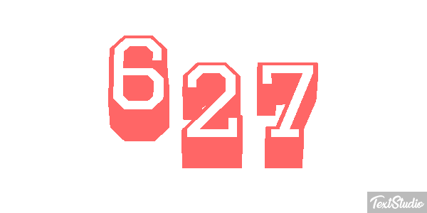 627 Текстовый эффект