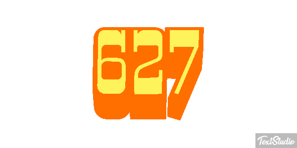 627 Текстовый эффект