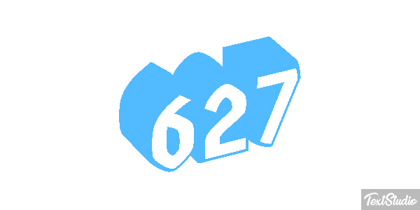 627 Текстовый эффект