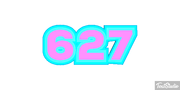 627 Текстовый эффект