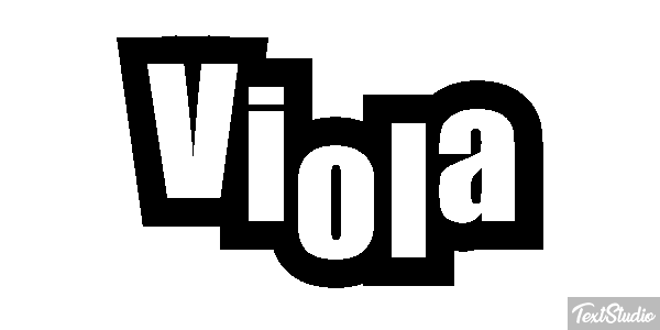 Viola Effetto testo