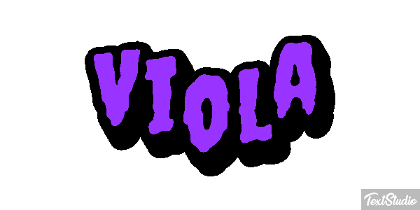 Viola Effetto testo