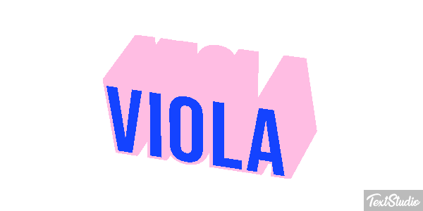 Viola Effetto testo