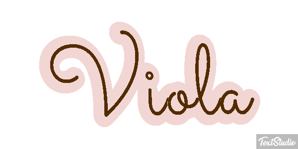 Viola Effetto testo