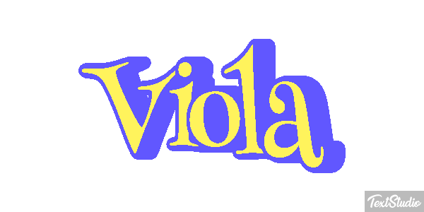 Viola Effetto testo