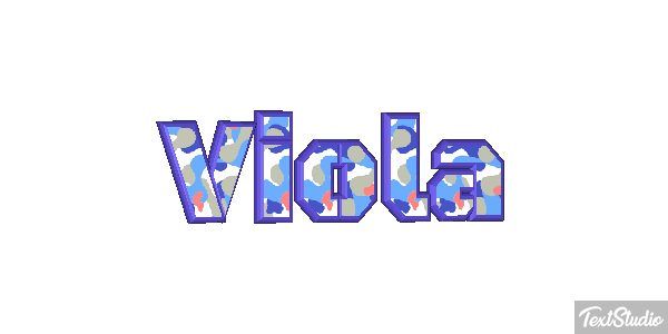 Viola Effetto testo