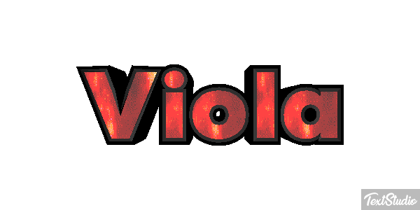 Viola Effetto testo