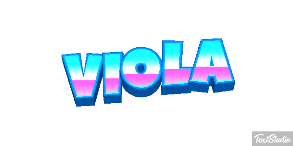 Viola Effetto testo