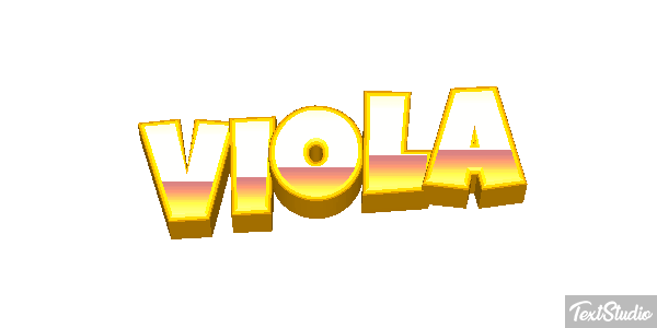 Viola Effetto testo