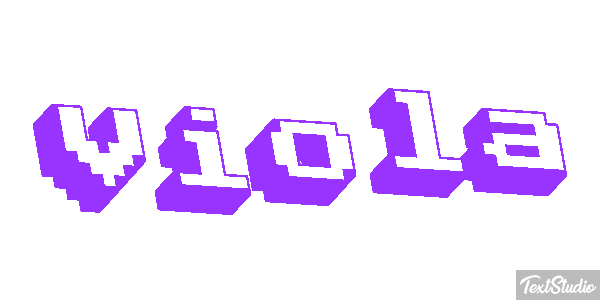 Viola Effetto testo