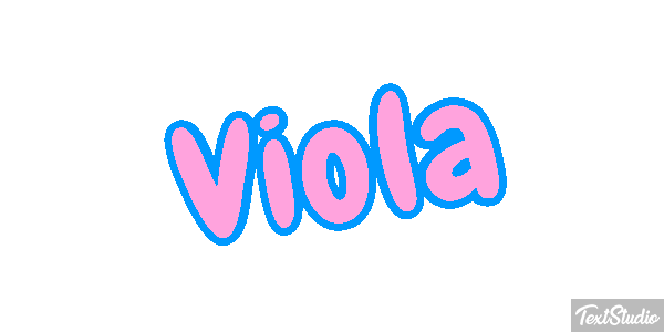 Viola Effetto testo