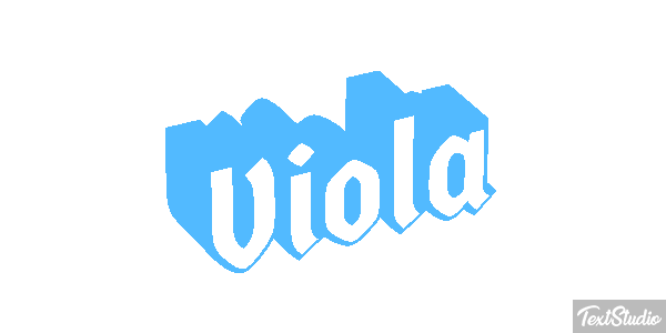 Viola Effetto testo