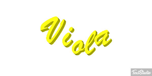 Viola Effetto testo