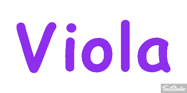 Viola Effetto testo