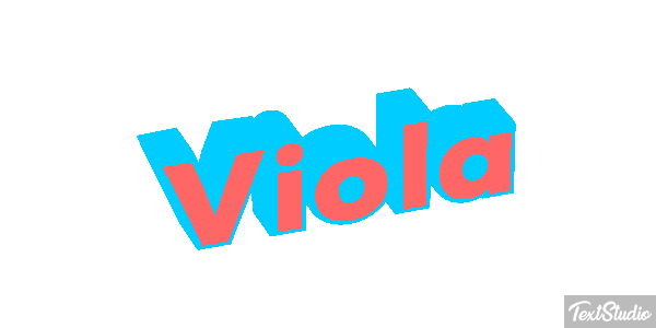 Viola Effetto testo
