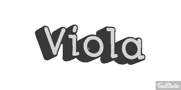 Viola Effetto testo