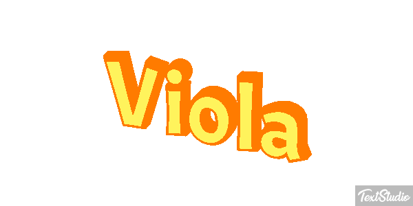 Viola Effetto testo