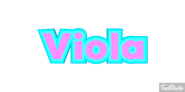 Viola Effetto testo