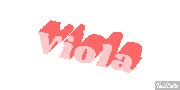 Viola Effetto testo
