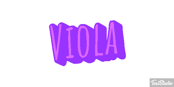 Viola Effetto testo