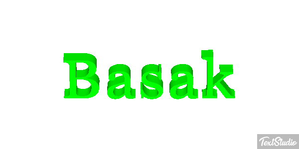 Başak テキスト効果