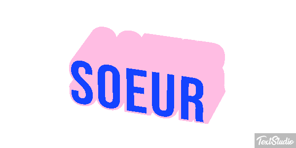 Soeur Text effect