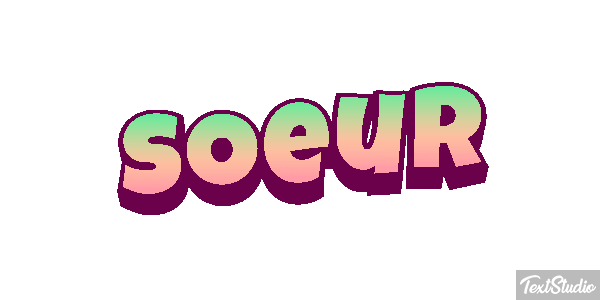 Soeur Text effect