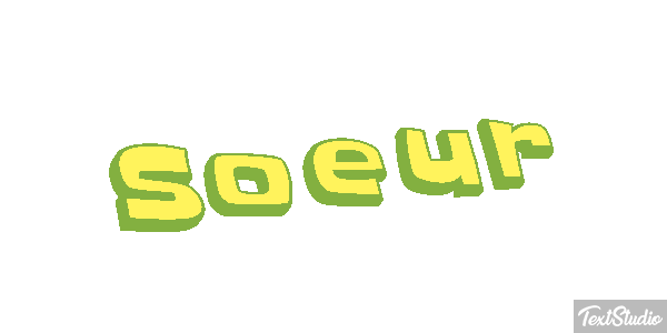 Soeur Text effect