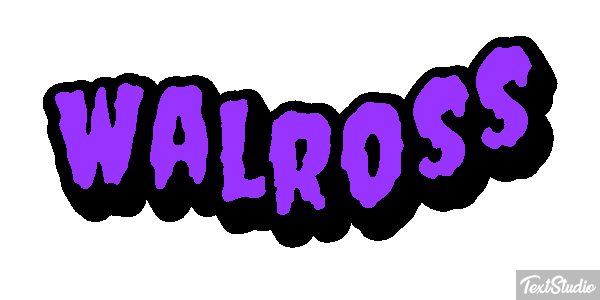 Walross Texteffekt