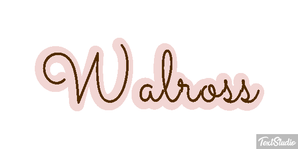 Walross Texteffekt
