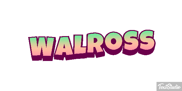 Walross Texteffekt