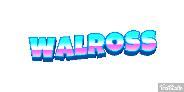 Walross Texteffekt